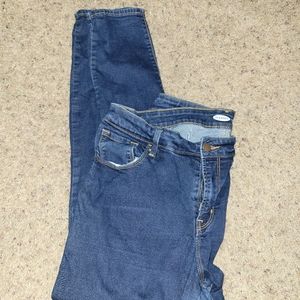 Dark Wash Rockstar Skinny Jeans